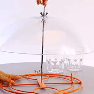 Oriole Grape Jelly Bird Feeder - Weatherproof | Squirrel Proof | Easy Clean 11 Step 3: Securing the oriole grape jelly bird feeder hook to the base tray using the threaded end