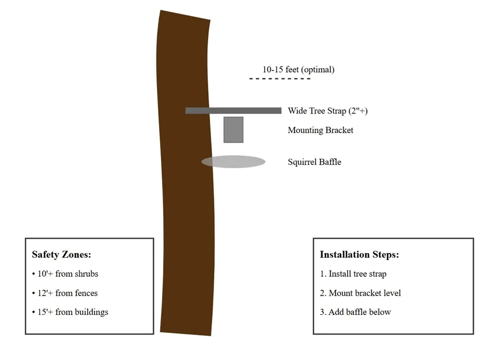 How to Hang a Bird Feeder on a Tree Trunk: Expert Guide 2025 4 Tree Trunk Bird Feeder Installation Guide