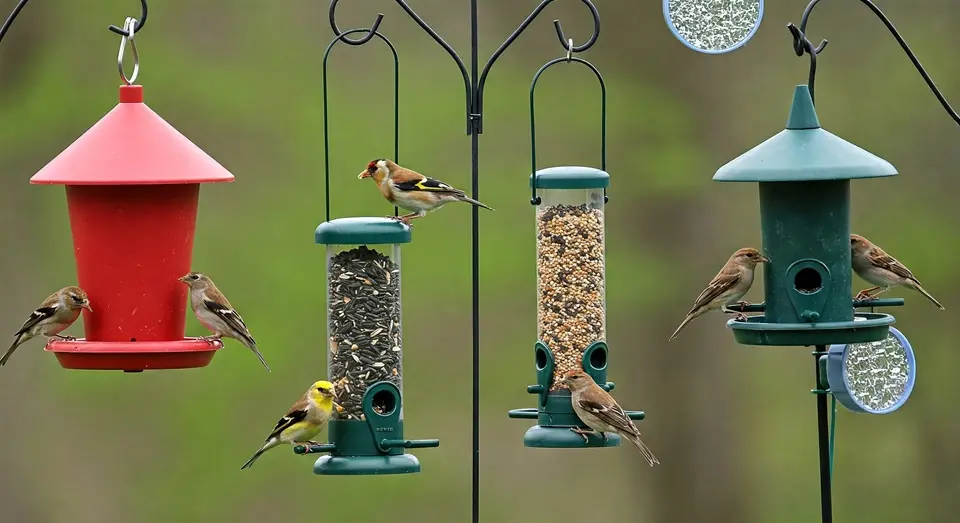How to Keep Blackbirds Away from Bird Feeders: 18 Proven Methods 8 backyard bird feeding station songbirds blackbird deterrent methods