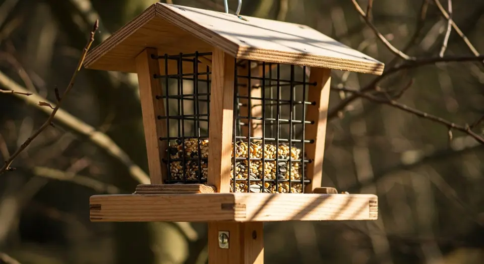 How to Keep Blackbirds Away from Bird Feeders: 18 Proven Methods 3 cage style bird feeder small bird access blackbird deterrent
