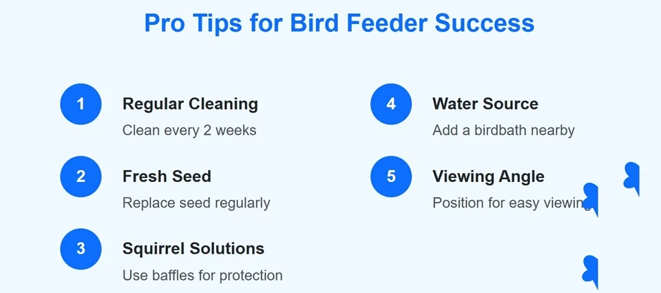 5 Easy DIY Hanging Bird Feeders to Attract More Birds to Your Garden 9 pro tips for bird feeders success